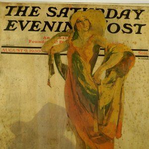 Rare Saturday Evening Post Aug/9/1930